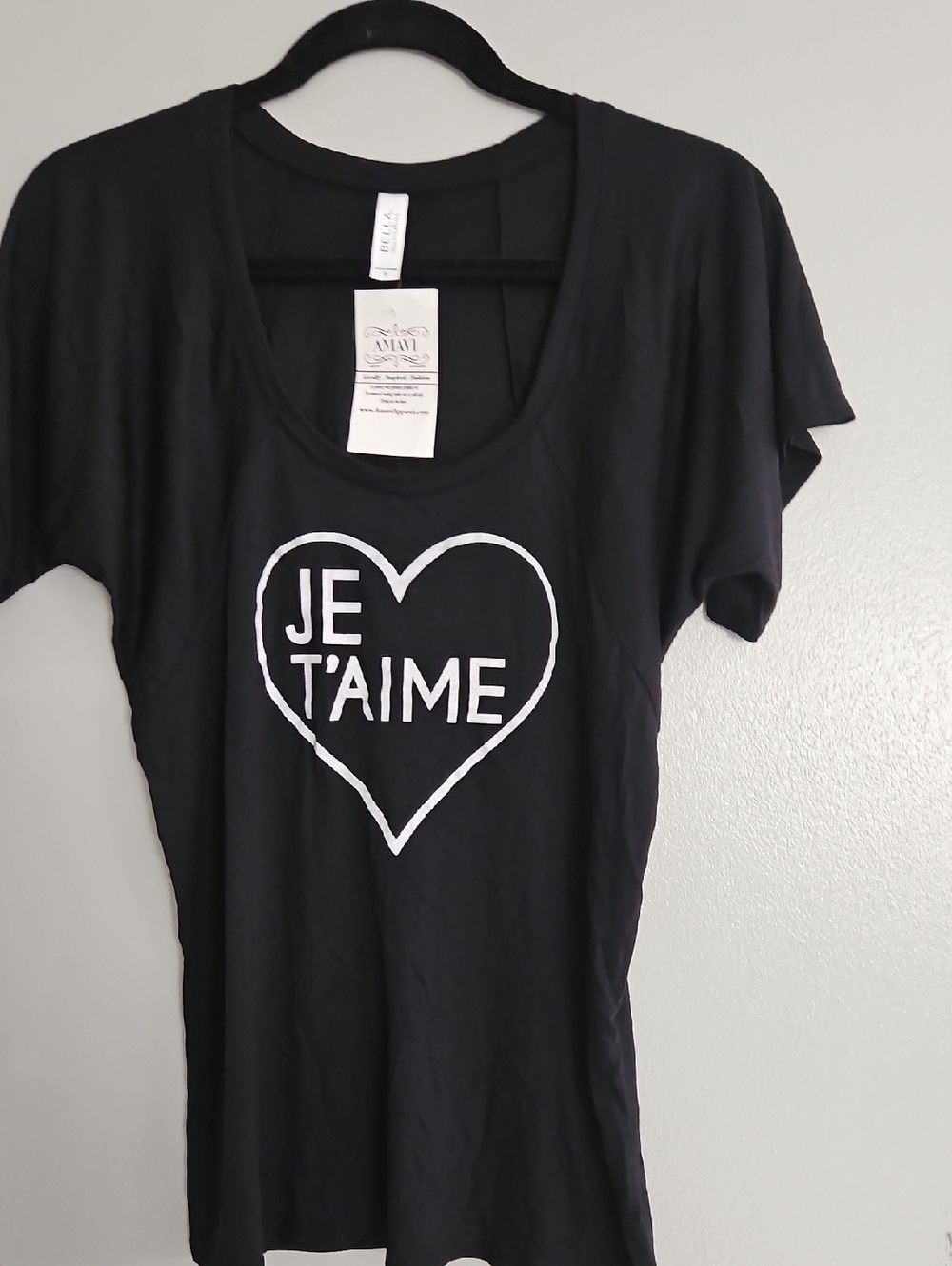 Bella Canvas Black Basic Crewneck Tee